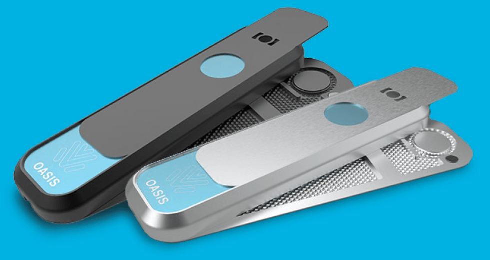 Oasis Accessory - All metal accessory for the coolest  vapor in silver and black